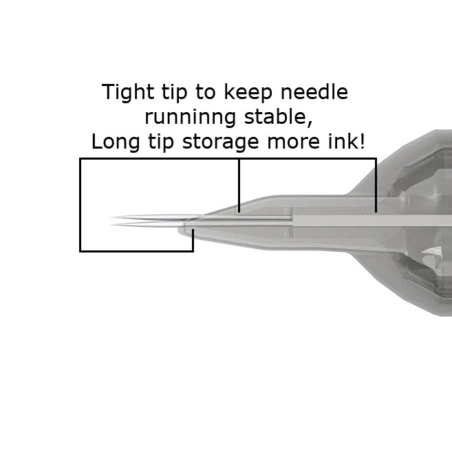 Long Taper Curved Magnum 12#-0.35mm